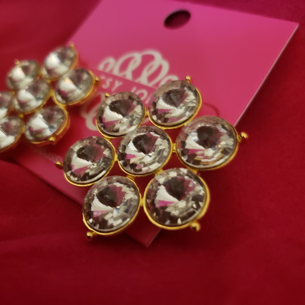 Crystal Cluster Stud - New
